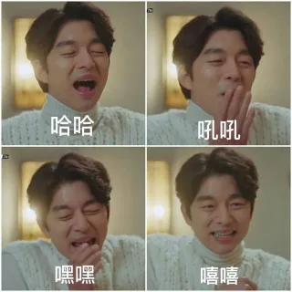 哈哈，吼吼，嘿嘿，嘻嘻