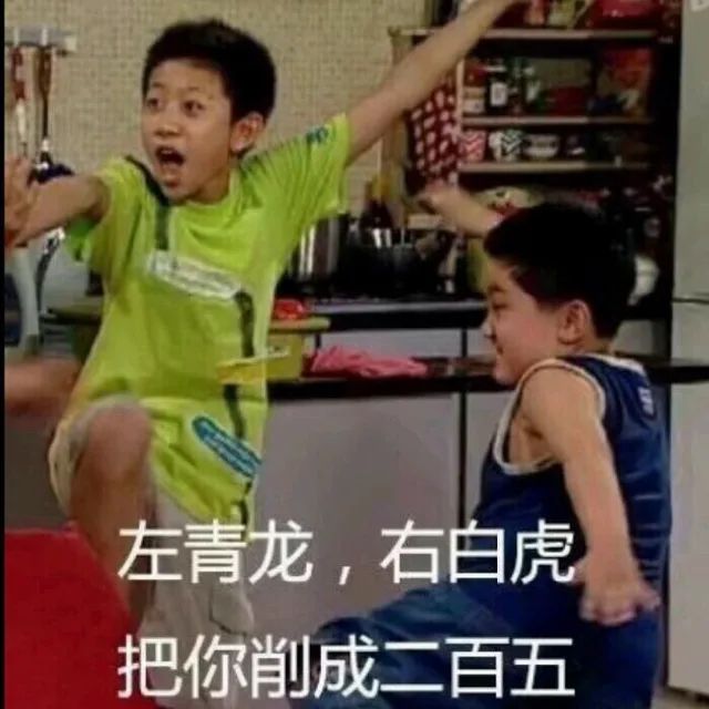 左青龙,右白虎把你削成二百五