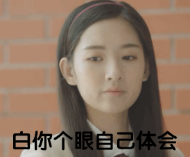 白你个眼自己体会（白你个眼自己体会）
