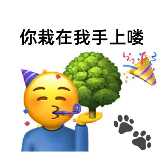 你栽在我手上喽