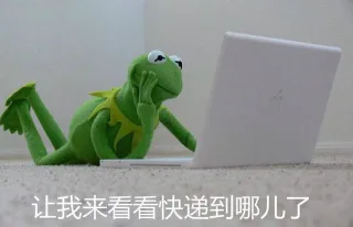 让我来看看快递到哪儿了