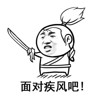 面对疾风吧！