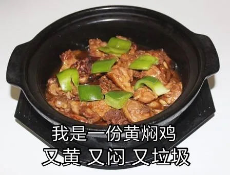 我是一份黄焖鸡，又黄又闷又垃圾（我是一份黄焖鸡，又黄又闷又垃圾）