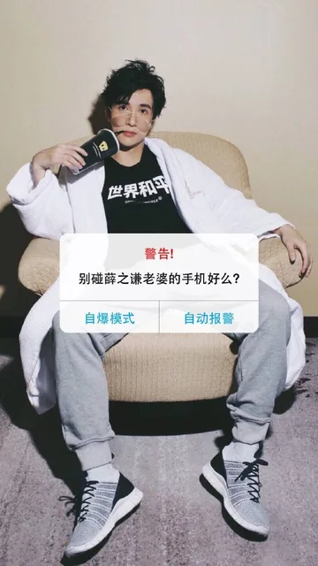 警告！别碰薛之谦老婆的手机好么！（自爆模式 or 自动报警）