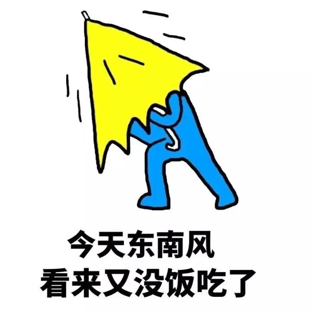 今天东南风 看来又没饭吃了（今天东南风 看来又没饭吃了）