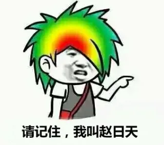 请记住，我叫赵日天