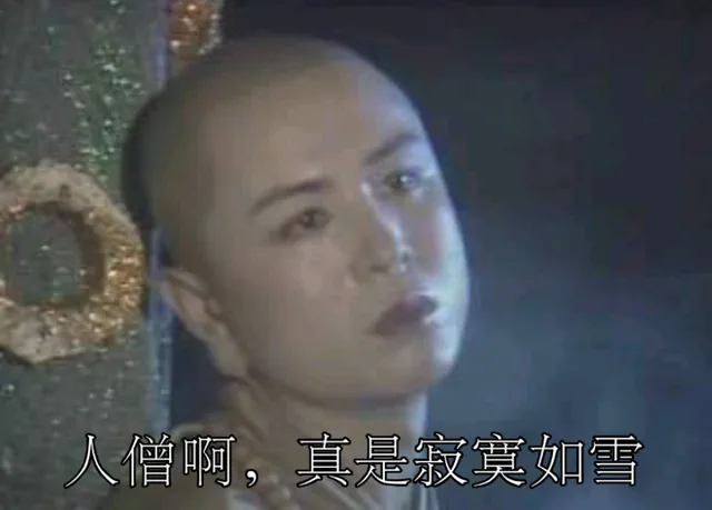 人僧啊，真是寂寞如雪