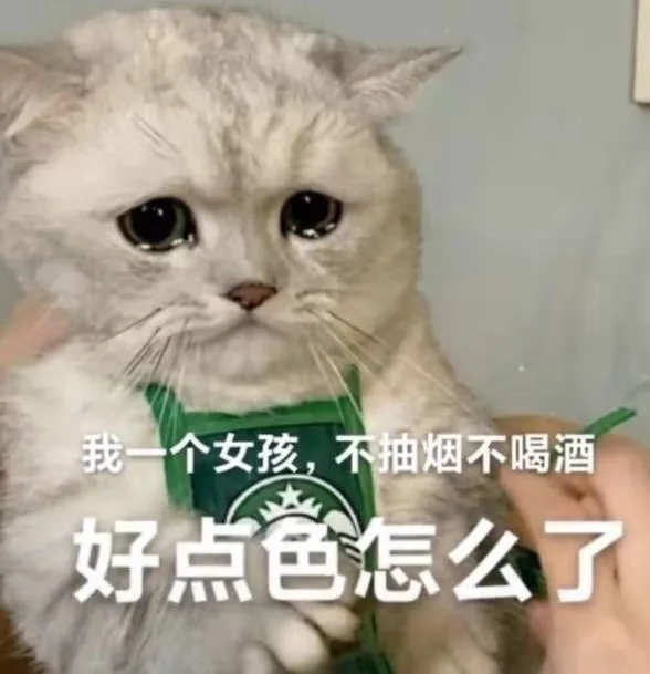 我一个女孩，不抽烟不喝酒好点色怎么了（我一个女孩，不抽烟不喝酒好点色怎么了）