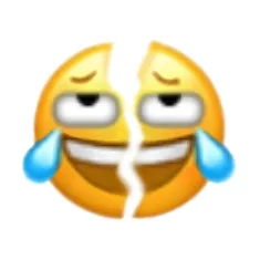 哭笑不得裂开小黄脸表情包（哭笑不得裂开小黄脸表情包）
