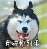 有被帅到哦！