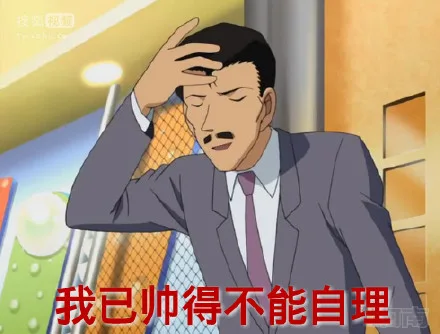 我已帅的不能自理