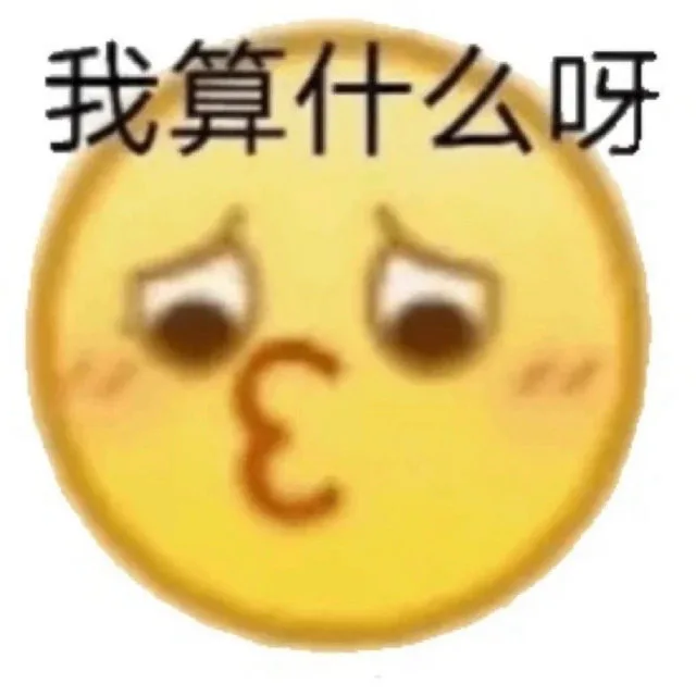 我算什么呀（我算什么呀）