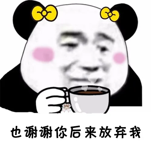 也谢谢你后来放弃我（也谢谢你后来放弃我）