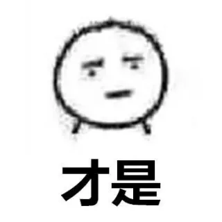 才是