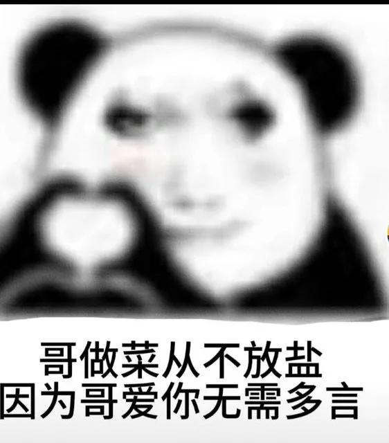 哥做菜从不放盐因为哥爱你无需多言（哥做菜从不放盐因为哥爱你无需多言）