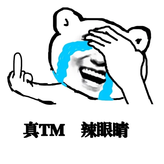 真TM辣眼睛