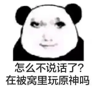 怎么不说话了？在被窝里玩原神吗（怎么不说话了？在被窝里玩原神吗）