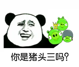 你是猪头三吗？（你是猪头三吗？）