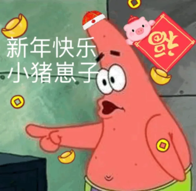 新年快乐小猪崽子（新年快乐小猪崽子）