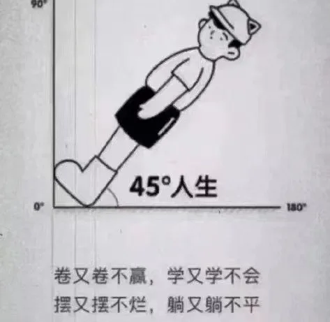 45°人生0180卷又卷不赢，学又学不会摆又摆不烂，躺又躺不平（45°人生0180卷又卷不赢，学又学不会摆又摆不烂，躺又躺不平）