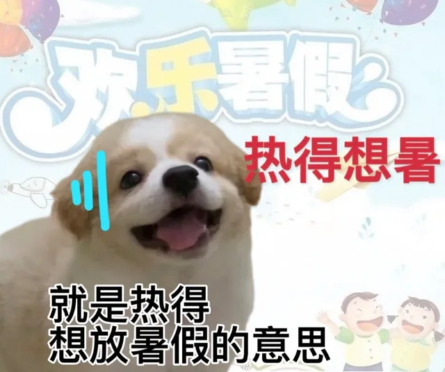 乐暑假热得想暑就是热得想放暑假的意思（乐暑假热得想暑就是热得想放暑假的意思）