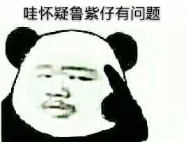 哇怀疑鲁紫仔有问题