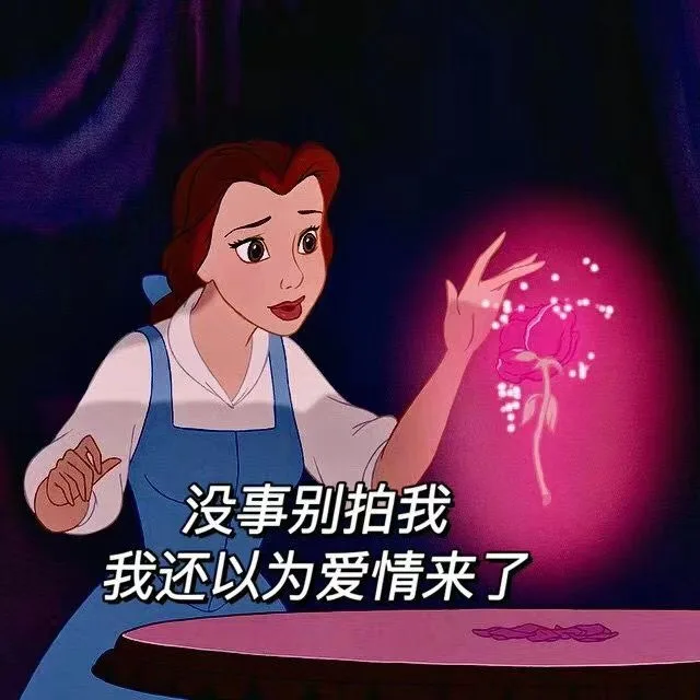 （一组迪士尼公主表情包 _卡通）