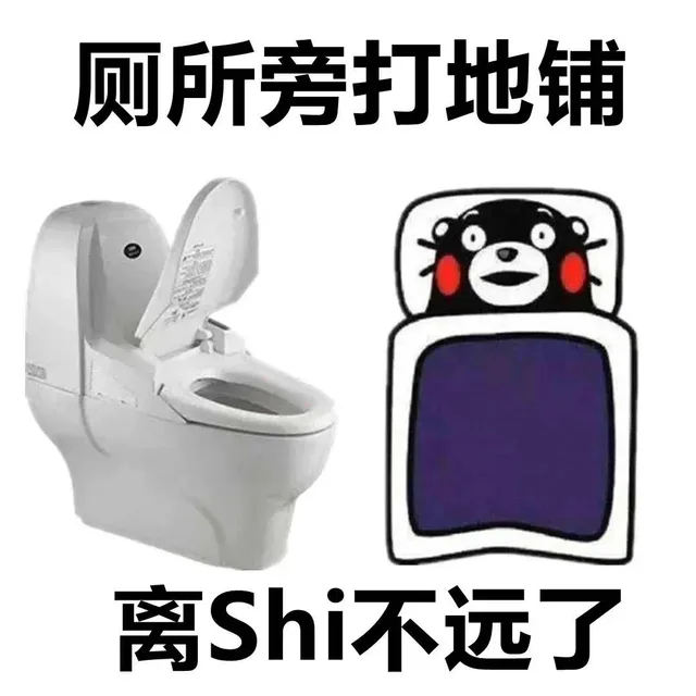 厕所旁打地铺离Shi不远了（厕所旁打地铺离Shi不远了）