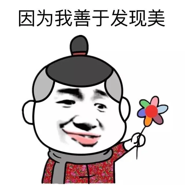 因为我善于发现美
