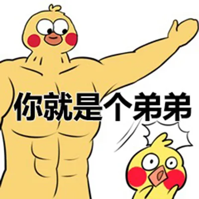 你就是个弟弟