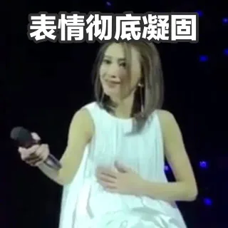 表情彻底凝固
