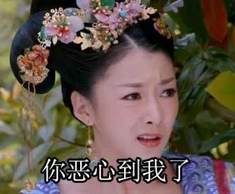 你恶心到我了