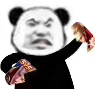 熊猫头给我撕