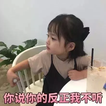 你说你的反正我不听