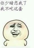 你少暗恋我了，我不吃这套