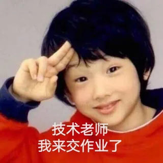 技术老师我来交作业了