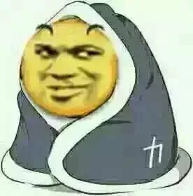 滑稽脸裹被子