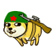 日本兵doge（哈哈，背了把枪果然就不一样了）_doge