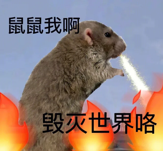 鼠鼠我啊毁灭世界咯