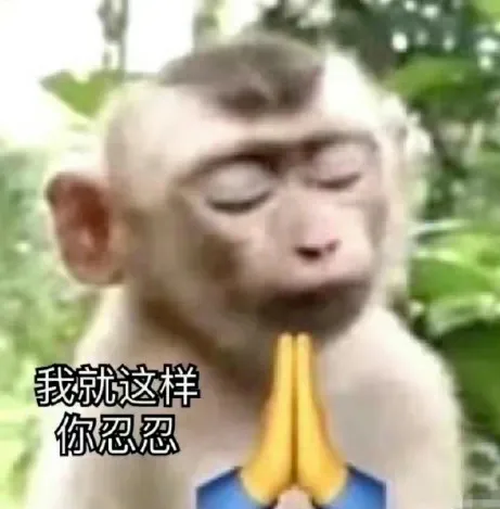 我就这样你忍忍(吗喽表情包)（我就这样你忍忍(吗喽表情包)）
