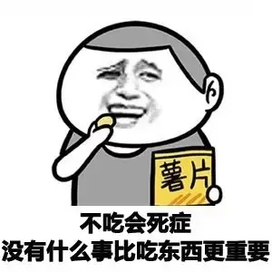 不吃会死症，没有什么事比吃东西更重要（薯片）（不吃会死症，没有什么事比吃东西更重要（薯片））