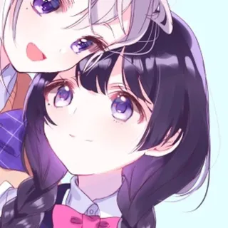 美少女姐妹头像