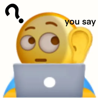 you say