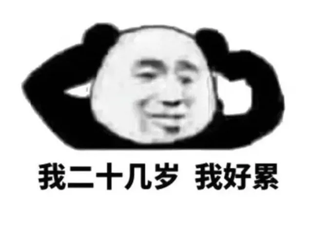 我二十几岁我好累（我二十几岁我好累）