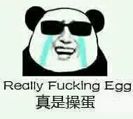 Really Fucking Egg，真是操蛋