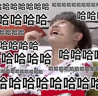 哈哈哈大笑（周震南表情包）