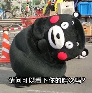 请问可以看下你的胖次吗？ 熊本熊_表情头牌_动图_熊本熊_卡通