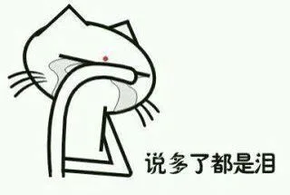 说多了都是泪