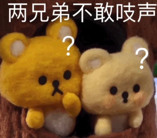 两兄弟不敢吱声