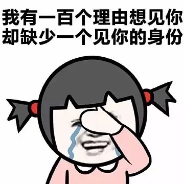 我有一百个理由想见你 却缺少一个见你的身份